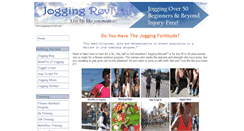 Desktop Screenshot of joggingrevival.com